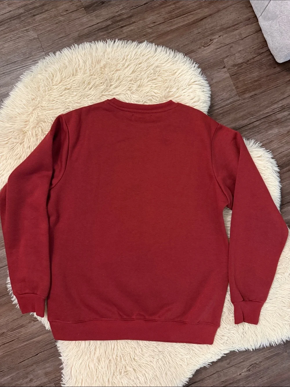 London England Logo Crewneck Sweater - Red
